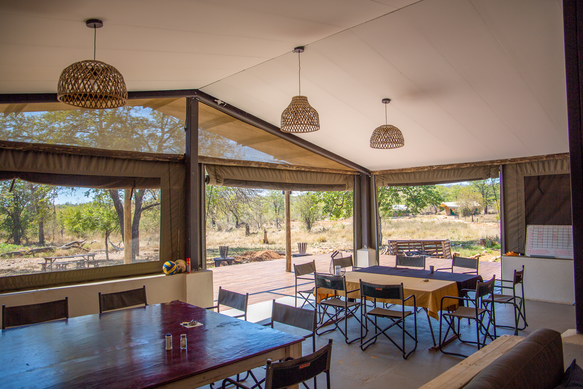 Central dining area