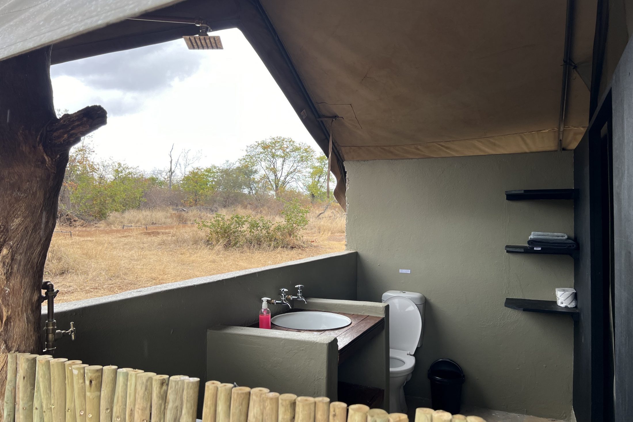 En Suite Bathroom Selati Research Tented Camp